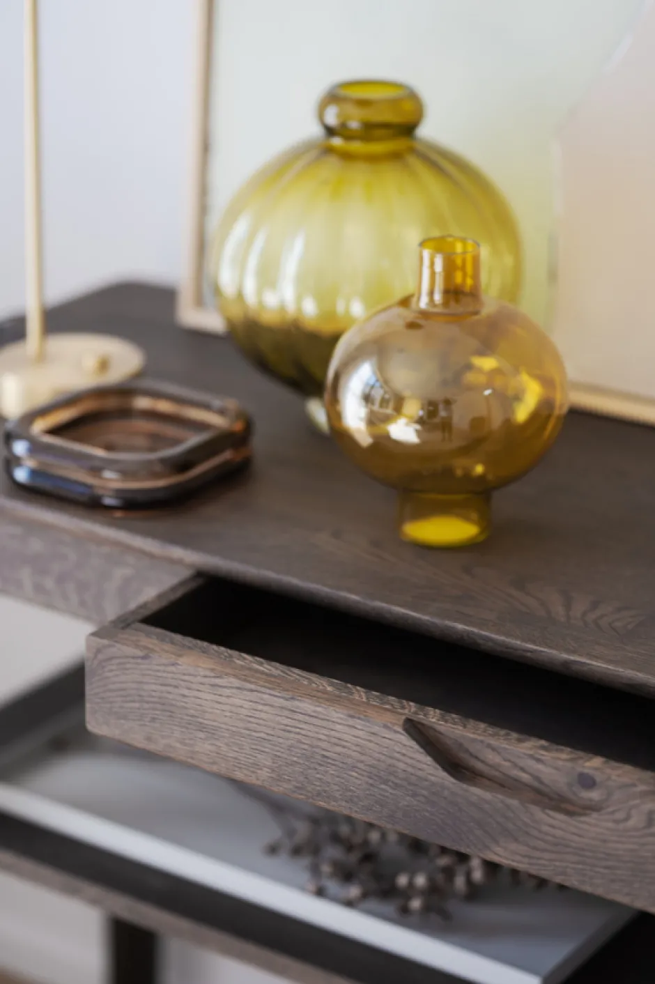 Avlastningsbord|Vardagsrum|Rowico Home Avlastningsbord 'Markham' 140cm - Brun