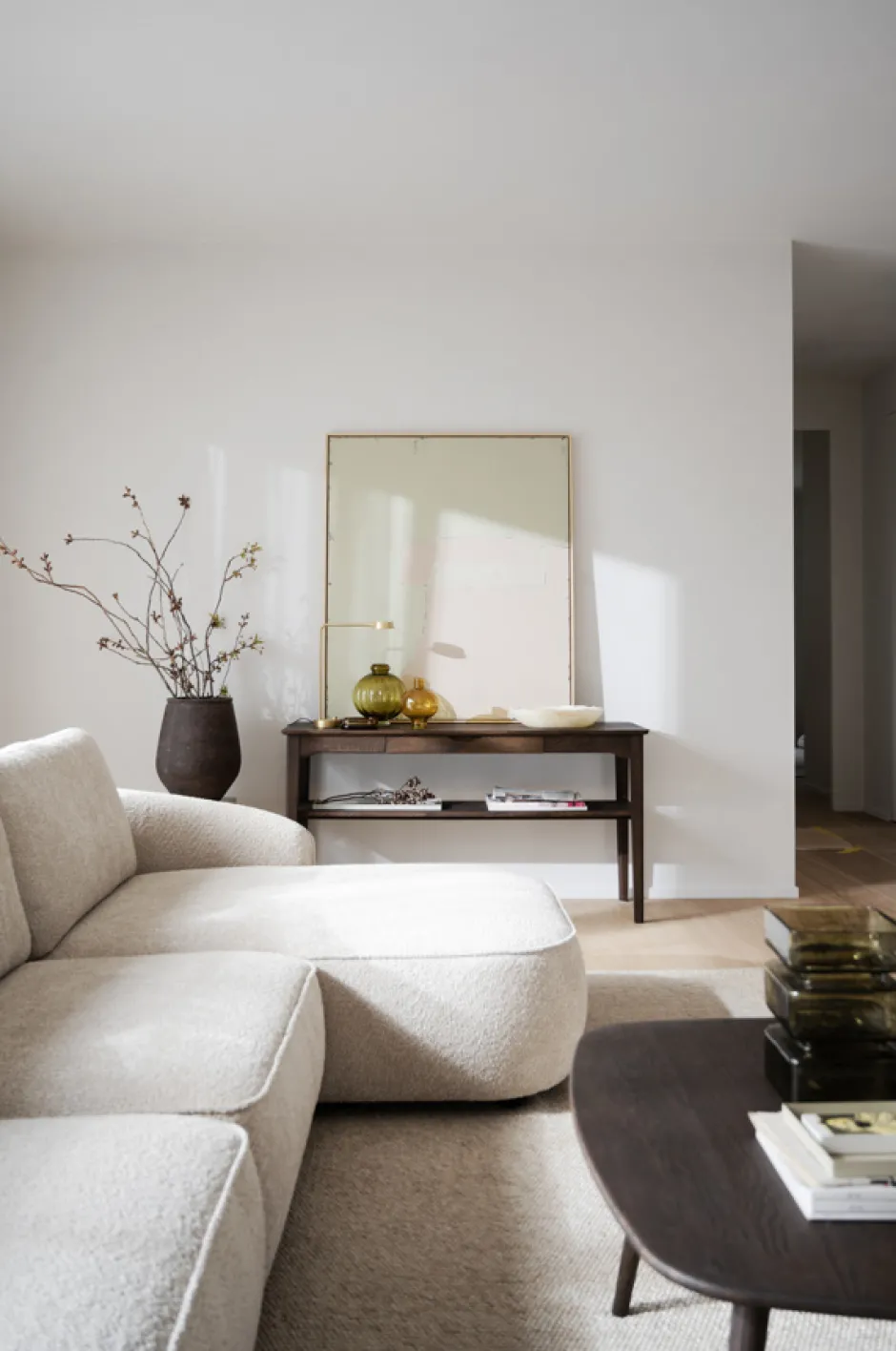 Avlastningsbord|Vardagsrum|Rowico Home Avlastningsbord 'Markham' 140cm - Brun