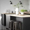 Barstolar|Kök|Rowico Home Barpall 'Austin' - Brun