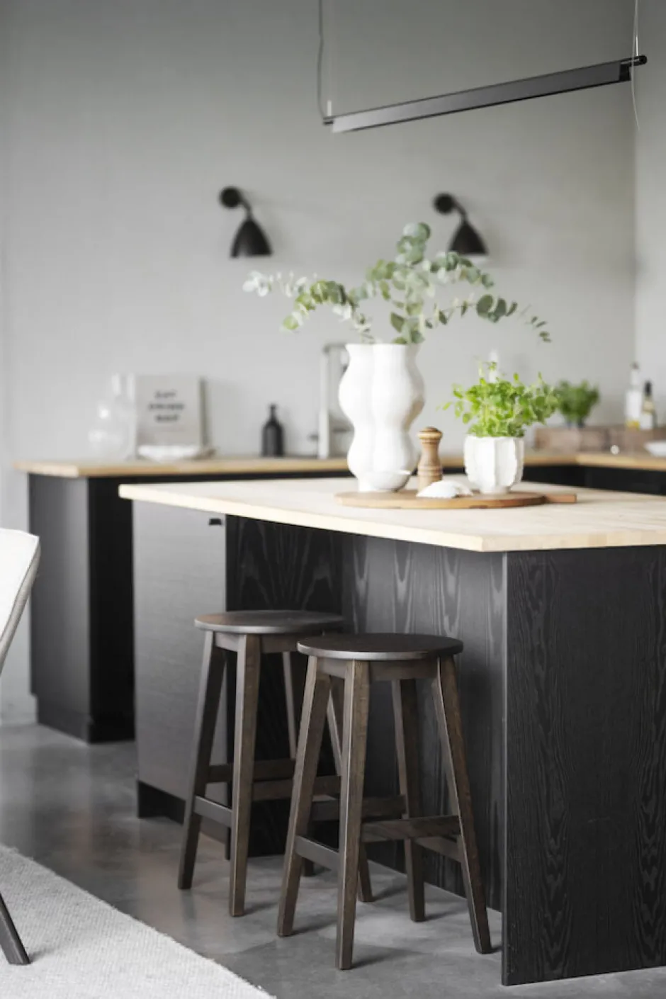 Barstolar|Kök|Rowico Home Barpall 'Austin' - Brun