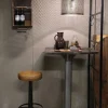Vardagsrum|Pallar Vintage|Trademark Living Barstol - Läder/järn