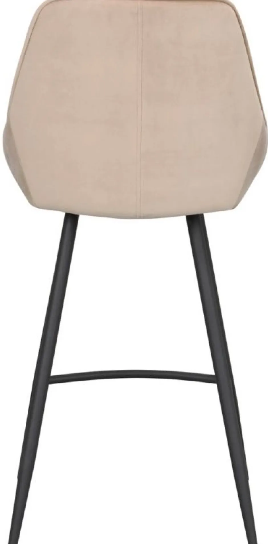 Barstolar|Kök|Rowico Home Barstol 'Sierra' - Beige/Sammet