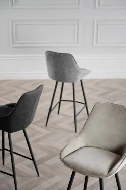 Barstolar|Kök|Rowico Home Barstol 'Sierra' - Grå
