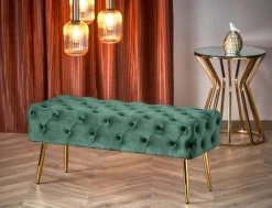Bänkar|Kök|Reforma Bänk 'Athena' - Grön/mässing