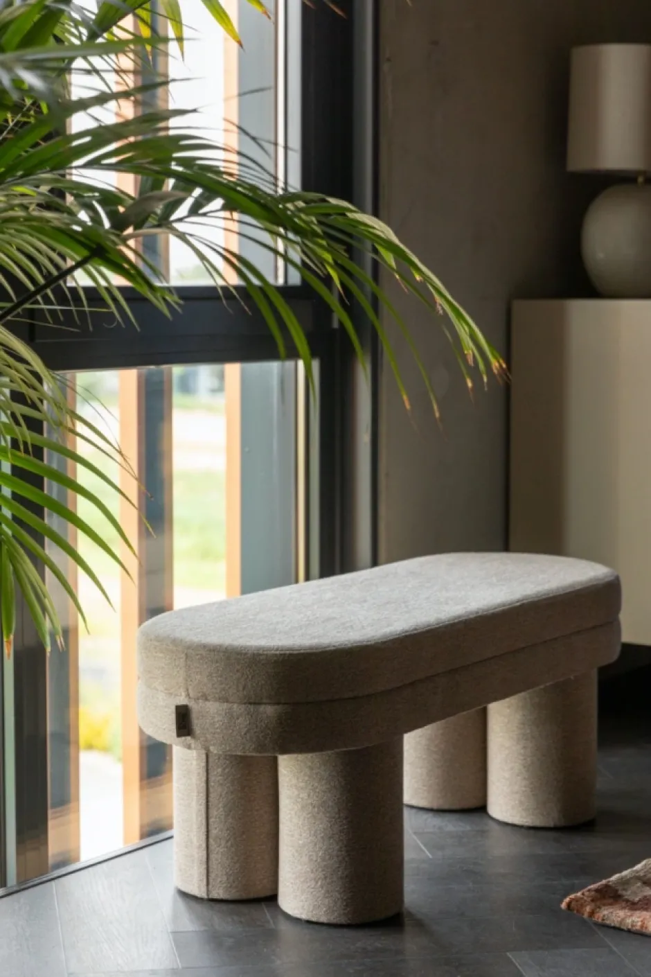 Bänkar|Kök|Dutchbone Bänk 'Fern' - Beige