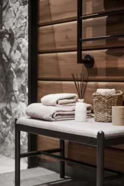 Bänkar|Kök|Rowico Home Bänk 'Milford' - Svart/Grå
