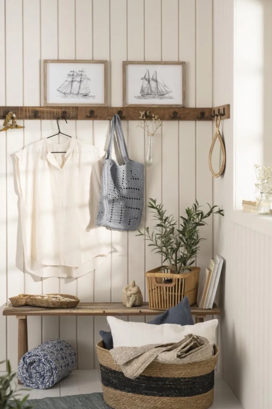 Bänkar|Bänkar Vintage|Ib Laursen Bänk 'Unique M' - Natur