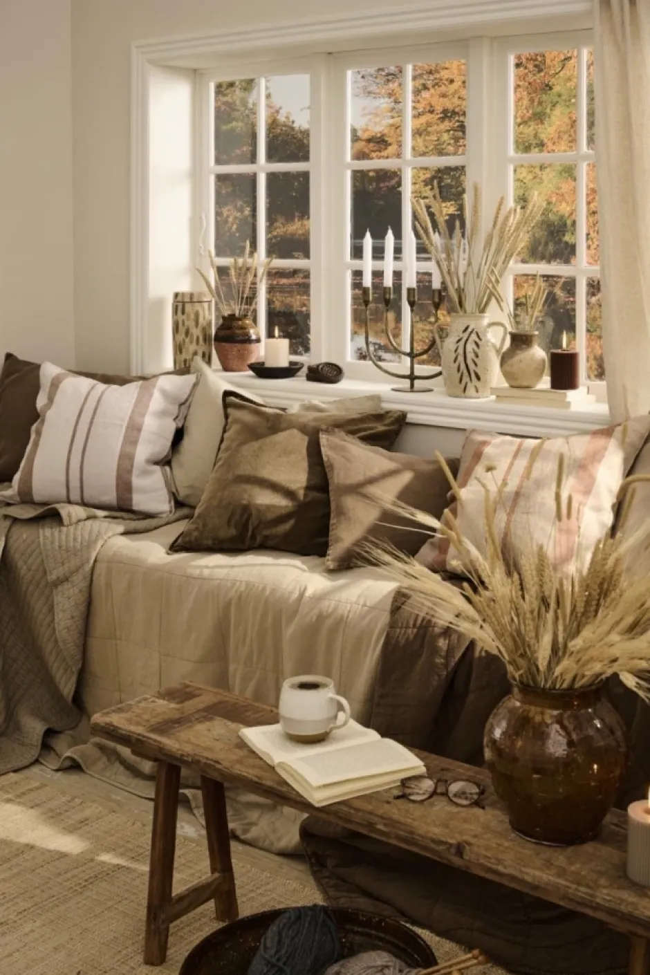 Bänkar|Bänkar Vintage|Ib Laursen Bänk 'Unique M' - Natur