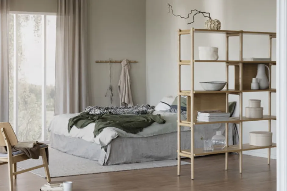 Bokhyllor|Arbetsrum|Rowico Home Bokhylla 'Holton' - Ek