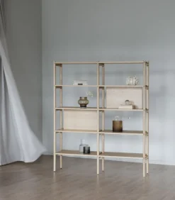 Bokhyllor|Arbetsrum|Rowico Home Bokhylla 'Holton' - Ek