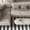 Mattor|Vävda Mattor|Reforma x Trendcarpet Bomullsmatta 'Nilo' - Vit/Svart