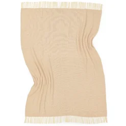 Plädar & Filtar|Vardagsrum|Reforma x Trendcarpet Bomullspläd 'Denisa Fishbone' 130x170cm - Beige/vit
