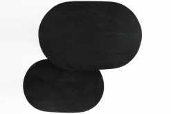 Soffbord|Vardagsrum|Zuiver Bord 2-set 'Bela' - Svart