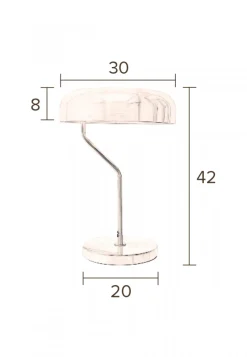 Arbetsrum|Bordslampor|Dutchbone Bordslampa 'Eclipse' - Svart