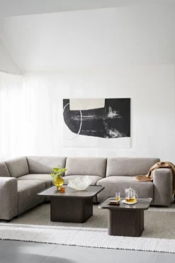 Soffbord|Vardagsrum|Rowico Home Bord 'Sullivan' 60x60cm - Brun