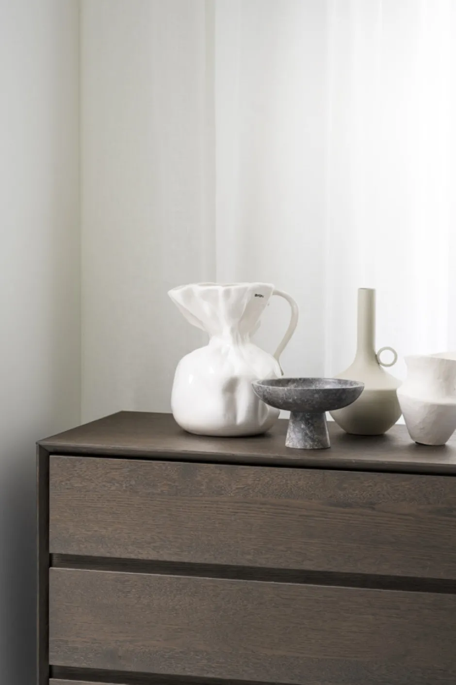 Byråer|Sovrum|Rowico Home Byrå 'Mackay' 3L - Brun