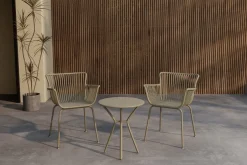 Trädgårdsbord|Uteplats|Garden Prestige Cafeset 'Sifnos' - Beige