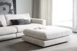 Sittpuffar & Fotpallar|Vardagsrum|Rowico Home Fotpall 'Duncan' - Ljusgrå