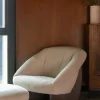 Pallar|Bänkar|Dutchbone Fotpall 'Emilius' - Beige