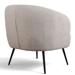 Fåtöljer|Vardagsrum|Reforma Fåtölj 'Capri' - Beige/Bouclé
