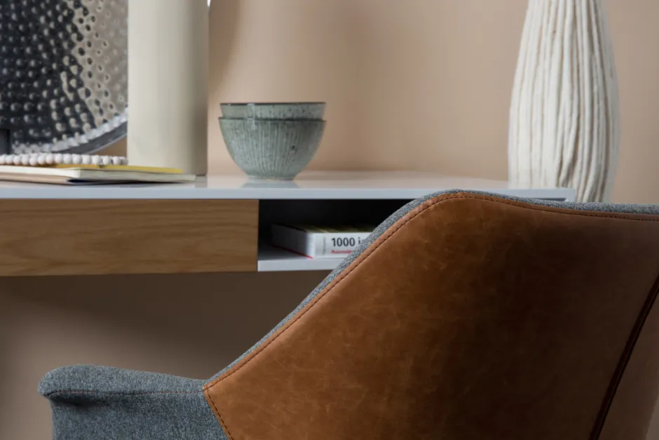 Sittmöbler|Arbetsrum|Zuiver Fåtölj 'Doulton' - Brun