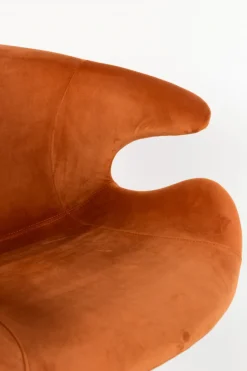 Stolar|Kök|Zuiver Fåtölj 'Feston' - Orange