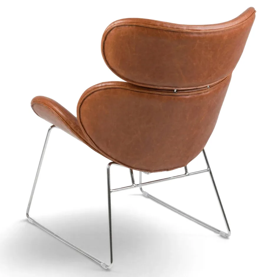 Fåtöljer|Vardagsrum|Reforma Fåtölj 'Hushum' 85cm - Brun