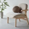Fåtöljer|Vardagsrum|Reforma Fåtölj 'Lecce' - Beige