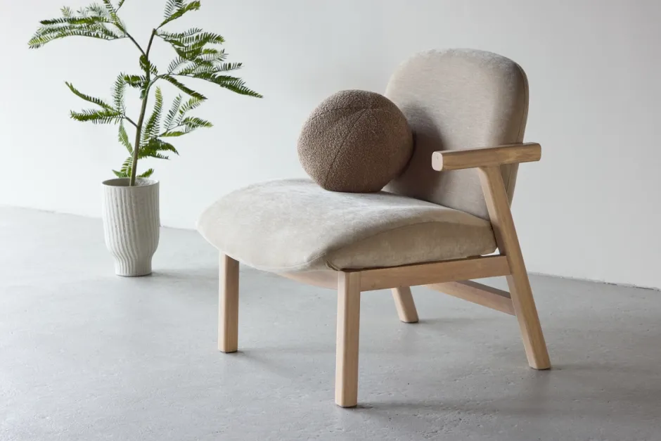 Fåtöljer|Vardagsrum|Reforma Fåtölj 'Lecce' - Beige