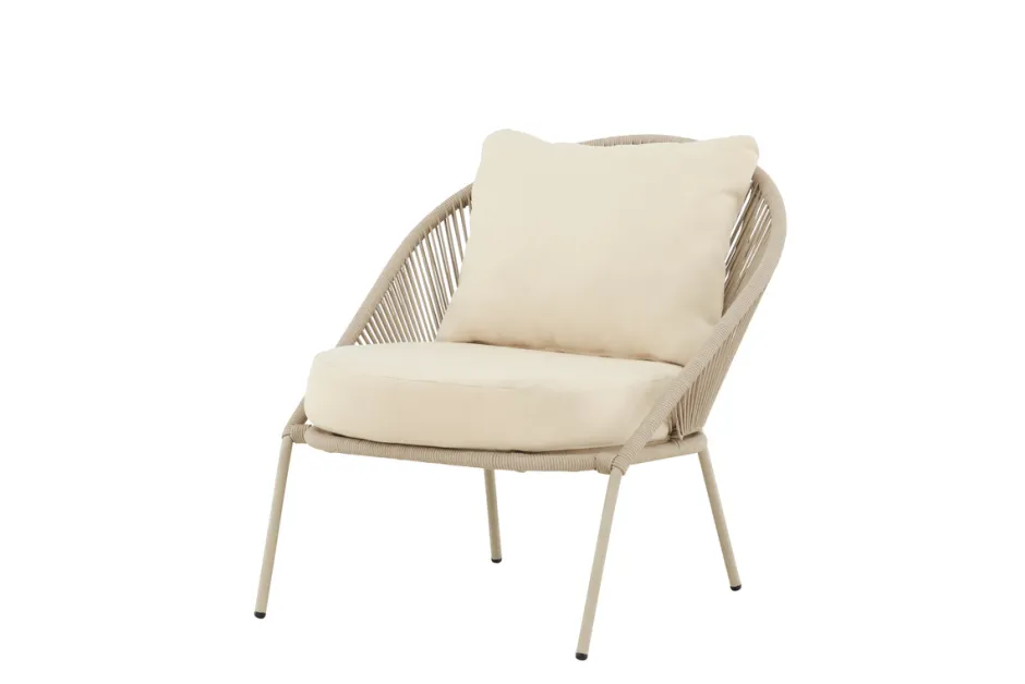 Uteplats|Utefåtöljer|Garden Prestige Fåtölj 'Lindos' - Beige