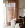 Gardiner|Textilier|Svanefors Gardin 'Diana' 280x300 - Orange