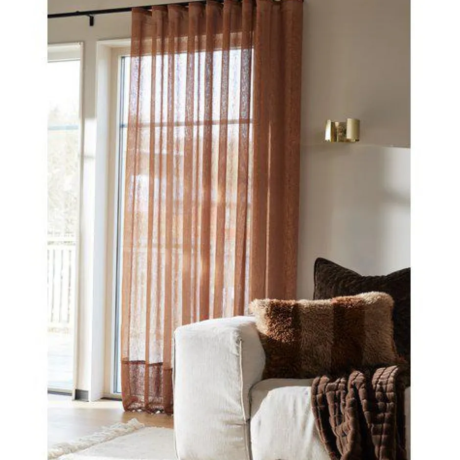 Gardiner|Textilier|Svanefors Gardin 'Diana' 280x300 - Orange