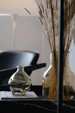 Vaser|Kök|Trademark Living Glasvas 'Melvin' Låg - Beige