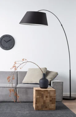 Golvlampor|Sovrum|Zuiver Golvlampa 'Arc' - Vit