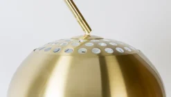 Golvlampor|Sovrum|Zuiver Golvlampa 'Bow' - Mässing