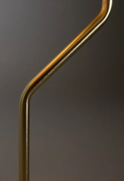 Golvlampor|Sovrum|Dutchbone Golvlampa 'Eclipse' - Mässing