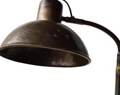 Golvlampor|Sovrum|Trademark Living Golvlampa 'Walentin' - Järn/Brun