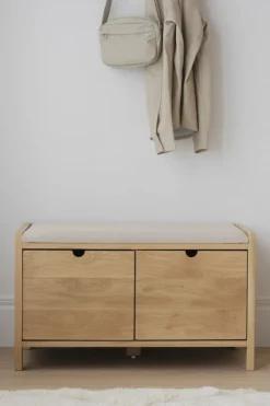 Hatt- Och Skohyllor|Hall|Rowico Home Hallbänk 'Hillmond' - Ek