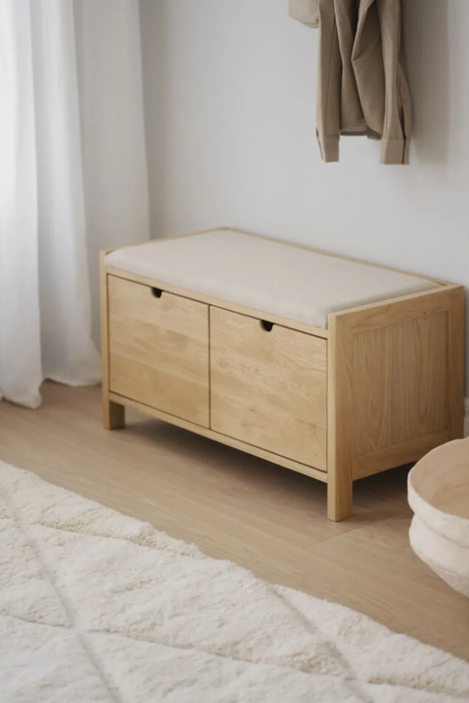 Hatt- Och Skohyllor|Hall|Rowico Home Hallbänk 'Hillmond' - Ek