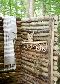 Hatt- Och Skohyllor|Hall|Madam Stoltz Hatthylla 'Bamboo' - Natur