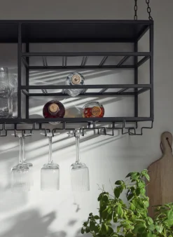Arbetsrum|Vägghyllor|Nordal Hylla 'Loft' - Svart