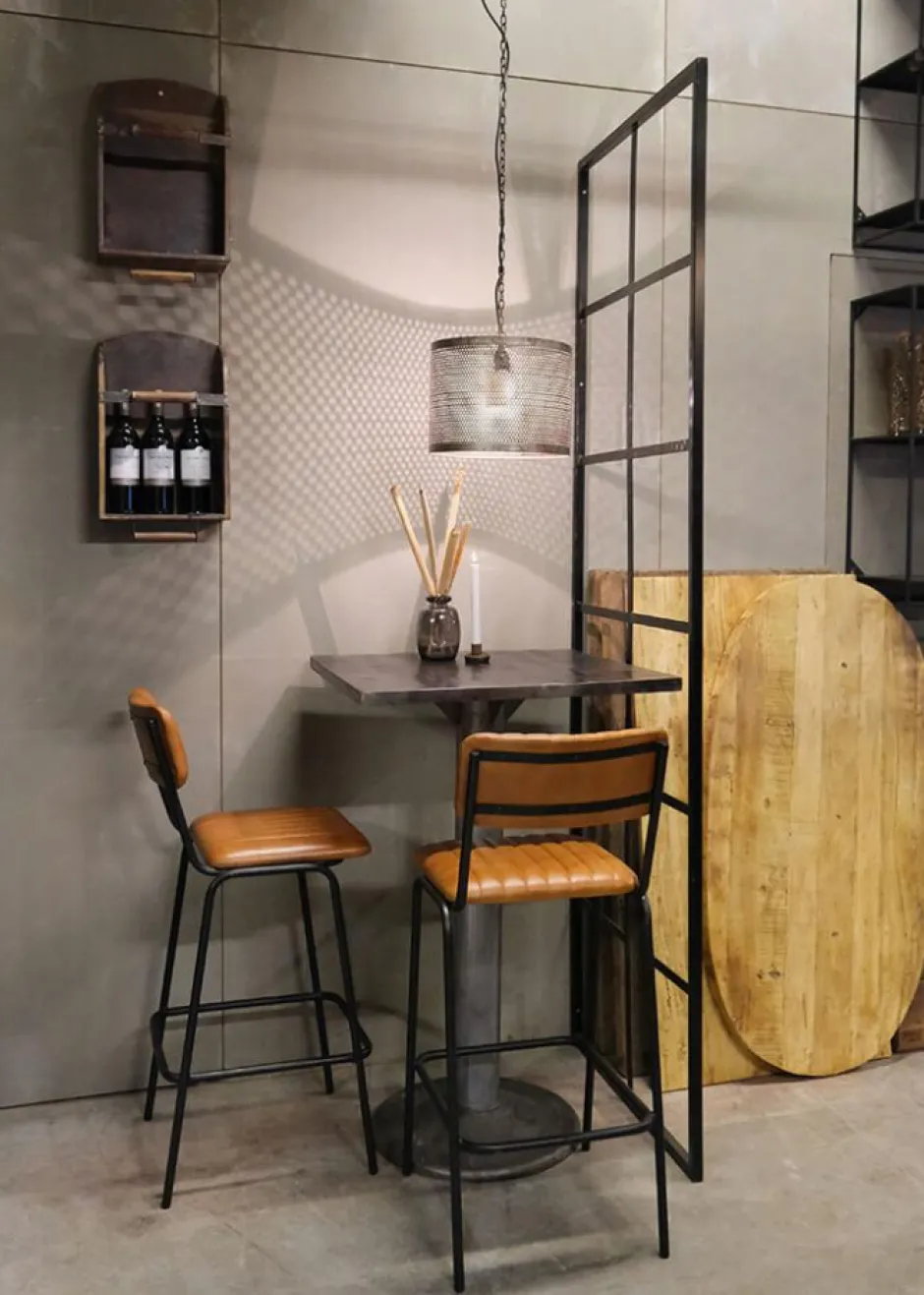 Övrig Dekoration|Trademark Living Industrivägg 'New York' L - Svart