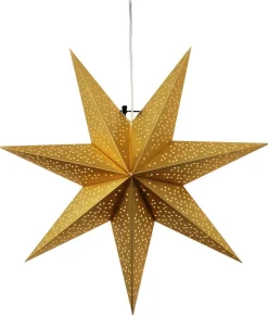 Vardagsrum|Sovrum|Star Trading Julstjärna 'Dot' 54cm - Guld