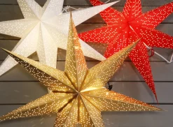 Vardagsrum|Sovrum|Star Trading Julstjärna 'Dot' 70cm - Guld