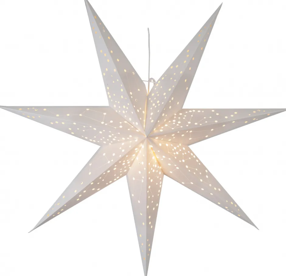 Vardagsrum|Sovrum|Star Trading Julstjärna 'Galaxy' 100cm - Vit