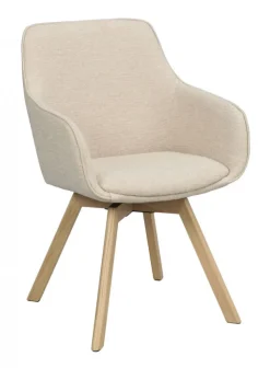 Stolar|Kök|Rowico Home Karmstol 'Alison' - Beige