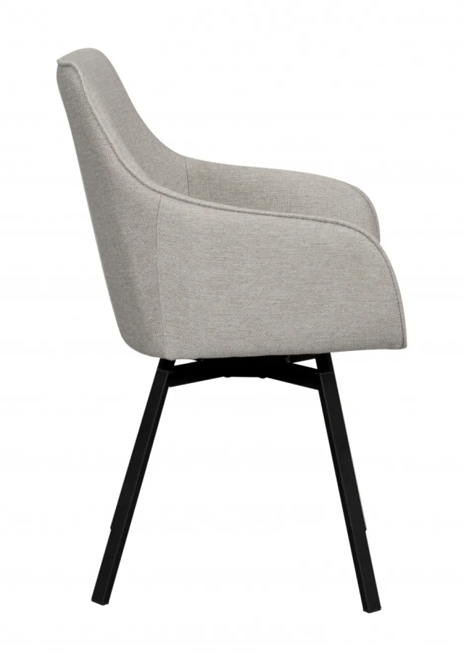 Stolar|Kök|Rowico Home Karmstol 'Alison' - Beige/svart