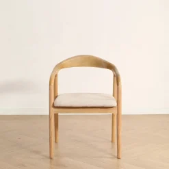 Sittmöbler|Stolar|Reforma Karmstol 'Aspa' - Natur/beige
