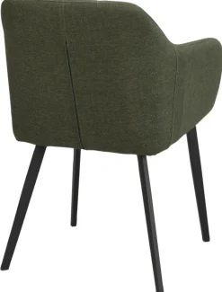 Stolar|Kök|Rowico Home Karmstol 'Bolton' - Grön/Svart