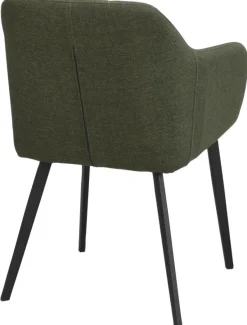 Stolar|Kök|Rowico Home Karmstol 'Bolton' - Grön/Svart